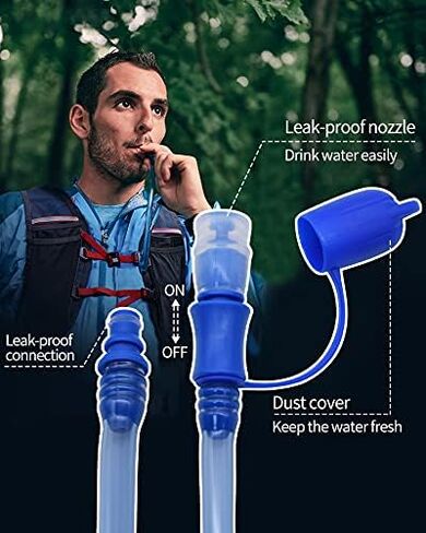 1.5L/2L/2.5L/3L Large Opening Hydration Bladder for Cycling Hiking Camping in Saudi Arabia
