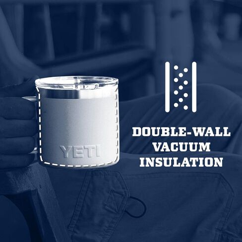 YETI Rambler 14 oz Mug, Vacuum Insulated, Stainless Steel with MagSlider Lid, Stainless | Vacuum Insulated in Kuwait