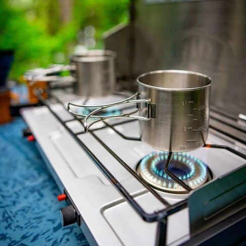 كوب زجاجة من الفولاذ المقاوم للصدأ جليدي من GSI Outdoors، كوب أو وعاء خفيف الوزن للسفر والتخييم وحقيبة الظهر - 24 أونصة in Saudi Arabia
