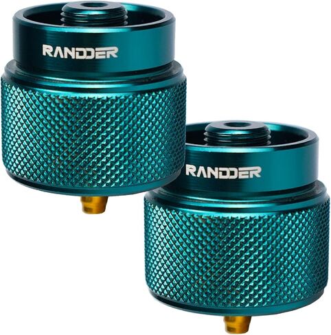 Propane to Butane Adapter Camping Stove Adapter Gas Converter 16 oz Propane Tank Input EN417 Valve Output Camp Fuel Refill Adapter for Outdoor Backpack Hiking (Dark Green X 1 Pack) in Kuwait