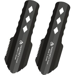 Ultralight Backpacking Trowel Aluminum Shovel Small Potty Multitool with Longer Handle Design Essential for Hiking, Camping and Survival Bags(Black 1 Pack) in Saudi Arabia
