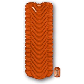 KLYMIT Static V Lightweight Inflatable Sleeping Pad | Comfortable, Lightweight, Easy to Inflate Portable Air Bed Mattress for Camping, Backpacking and Hiking — Green in Saudi Arabia