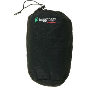 FROGG TOGGS Classic Waterproof Drawstring Cinch Sack, One Size, Black