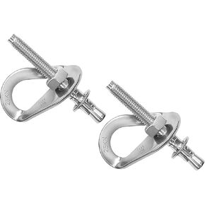 25kN Climbing Bolt Hangers Anchors Stainless Steel Climbing Holds Anchor Bolt Heavy Duty Expansion Bolt Piton Tiedown for Rock Climbing Rappelling Hammock Gym Wall Aerial Work Caving Rescue in Saudi Arabia