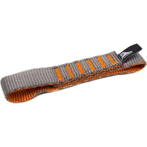 Fusion Climb ProGlide Quickdraw Runner - 5000 lb Tested Stitched Loop Nylon Webbing 11cm x 1.9cm - Gray/Orange in Saudi Arabia