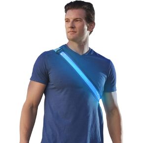 ILLUMISEEN LED Reflective Belt Sash | High Visibility LED Lights with 2 Lighting Modes | Adjustable Quick Release Buckle | USB Rechargeable, No Batteries Needed | Weatherproof Professional Safety Gear in Kuwait