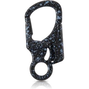 Carabiner Clip, Double Anti-Misopening Locking Design, 2.95'' in Alloy Carabiner Keychain for Outdoor Camping, Key Ring Clip