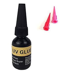 Riverruns UV Clear Glue Three Glue Formula Thick,Thin and Super Flew +12 LED Power Light Fly Tying for Building Flies Flies Heads Bodies and Wings Tack Free Special Introductory Sale! in Saudi Arabia