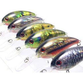أسماك البلمة Crankbait لصيد الأسماك باس، طعم الصيد Jerkbait وصندوق الأدوات in Kuwait