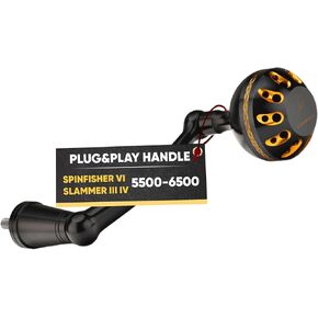 GOMEXUS Power Handle for Penn Spinfisher VI VII Slammer III IV(Make Sure Your Reel Model,Not for Spinfisher Long Cast/V)