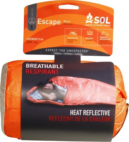 Survive Outdoors Longer 70% Reflective Escape Bivvy, Orange in Saudi Arabia