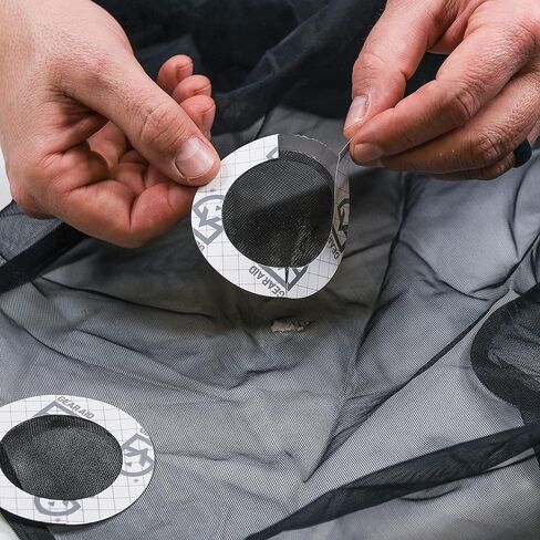 GEAR AID Tenacious Tape Mesh Patches for Tent and Bug Screen Repair, 3" Rounds in Saudi Arabia