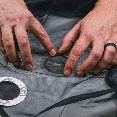 GEAR AID Tenacious Tape Mesh Patches for Tent and Bug Screen Repair, 3" Rounds in Saudi Arabia