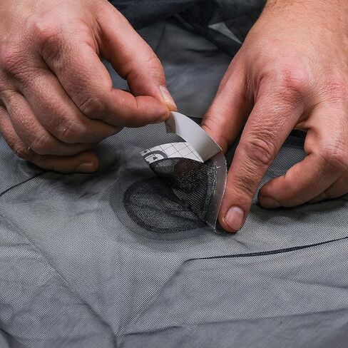 GEAR AID Tenacious Tape Mesh Patches for Tent and Bug Screen Repair, 3" Rounds in Saudi Arabia