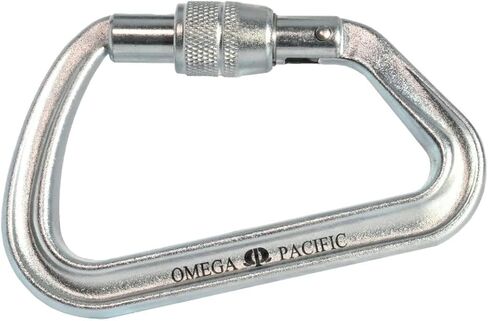 أوميغا باسيفيك BAMF Ultra-Lite Steel Screw-Lok - وزنها 6.2 أونصة فقط (175.7 جم) - شهادة: NFPA 2500 (1983)، 2022 ED للاستخدام العام in Kuwait