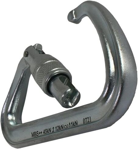 أوميغا باسيفيك BAMF Ultra-Lite Steel Screw-Lok - وزنها 6.2 أونصة فقط (175.7 جم) - شهادة: NFPA 2500 (1983)، 2022 ED للاستخدام العام in Kuwait