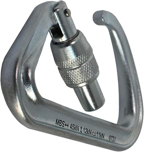 أوميغا باسيفيك BAMF Ultra-Lite Steel Screw-Lok - وزنها 6.2 أونصة فقط (175.7 جم) - شهادة: NFPA 2500 (1983)، 2022 ED للاستخدام العام in Kuwait