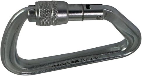 أوميغا باسيفيك BAMF Ultra-Lite Steel Screw-Lok - وزنها 6.2 أونصة فقط (175.7 جم) - شهادة: NFPA 2500 (1983)، 2022 ED للاستخدام العام in Kuwait
