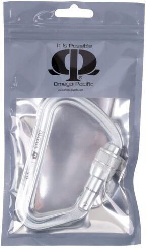 أوميغا باسيفيك BAMF Ultra-Lite Steel Screw-Lok - وزنها 6.2 أونصة فقط (175.7 جم) - شهادة: NFPA 2500 (1983)، 2022 ED للاستخدام العام in Kuwait