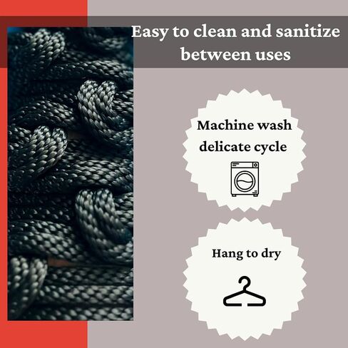 Let's Knot - Rope Kit for Beginners and Experienced Riggers - Silky Soft Rope - Perfect for Simple and Complex Knots - Japanese Rope Style - Set of Two 30 Ft Ropes 1 Storage Bag - 8mm Braided Rope in Saudi Arabia