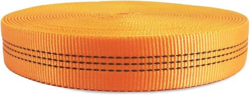 CE UIAA Certified 1 Inch Nylon Webbing Strap/Tubular Climbing Webbing - Heavy Duty Strap for Rescue, Climbing, Harnesses, Rock Work, & Firefighting in Saudi Arabia