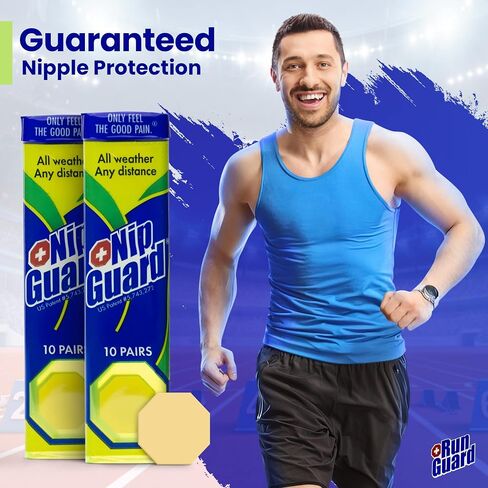 20, 60, 100 Anti-Chafing Nipple Covers for Endurance Athletes. - Guaranteed Nipple Protection Since 1998 in Kuwait