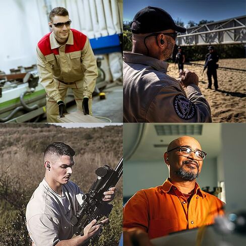 سدادات اذن الكترونية M20T من ايرمور، NRR26 ديسيبل، بلوتوث 5.3، سدادات اذن بخاصية الغاء الضوضاء لحماية السمع في نطاق الرماية ومدى المسدس والصيد in Kuwait