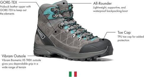 SCARPA Women's Kailash Trek GTX Hiking Boots | Waterproof, Gore-Tex, Lightweight, For Backpacking & Hiking in Saudi Arabia