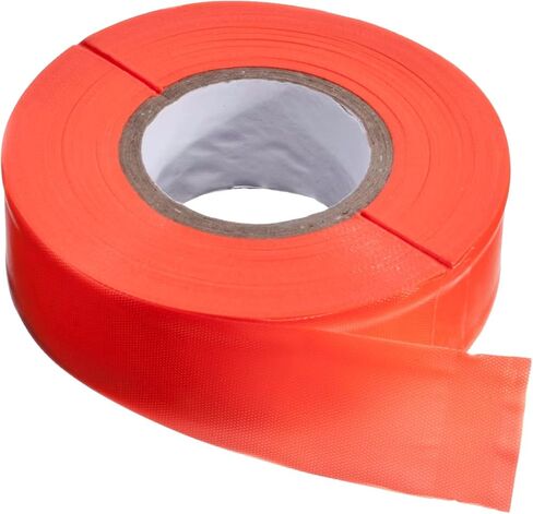 HME 150' Trail Marking Ribbon - Environmentally Safe Fluorescent Orange Rugged Weather-Resistant Hunting Tape in Saudi Arabia