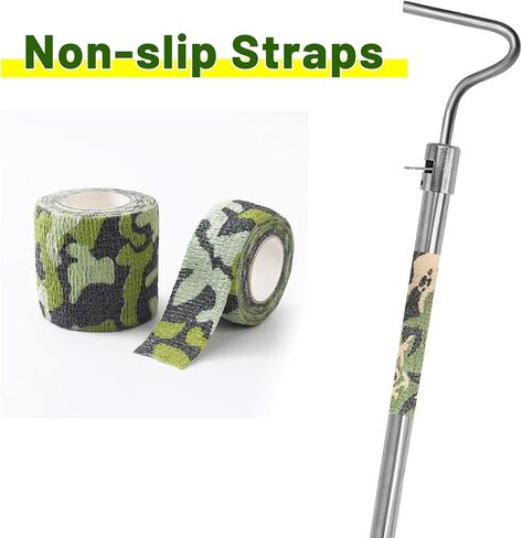 مجموعة أدوات التحكم في عمود صائد الحيوانات، عمود صائد الخنازير مع تعديل القفل، حامل الخنزير شديد التحمل لخنزير الخنزير 47 بوصة in Kuwait