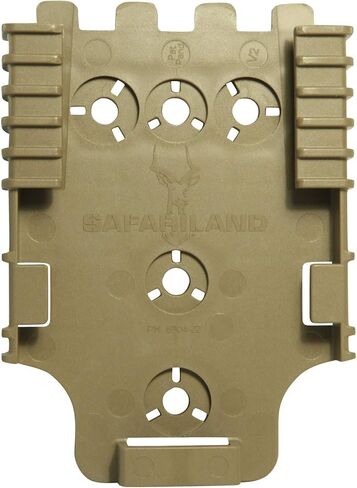 SAFARILAND Model 6004-22 Quick Locking System - Receiver Plate (QLS 22), Single Kit Only, Flat Dark Earth Brown Finish, SL6004-22-55 in Kuwait