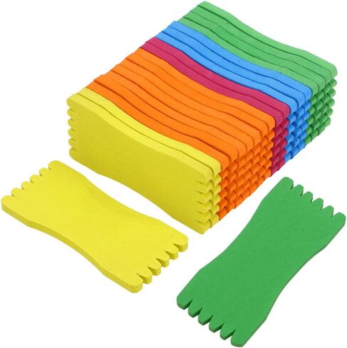 Fishing Tools Fishing Leader Line Holder:50 pcs Foam Board Snelled Fishing Hooks Keeper Sponge Board Fishing Line Winders Board Fishing Line Spool Dry Hands in Saudi Arabia