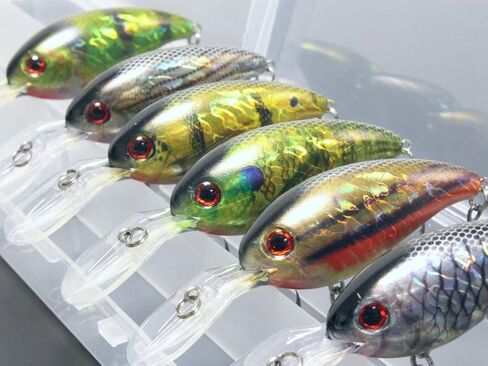 أسماك البلمة Crankbait لصيد الأسماك باس، طعم الصيد Jerkbait وصندوق الأدوات in Kuwait