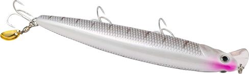 Calissa Offshore Tackle 110mm and 140mm California Inshore Fishing - Special Jerkbait Crankbait Surf Flash Fishing Salt Pro Lure Minnow Zebra MS Metallic Sardine Glow in Saudi Arabia
