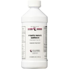 Pyrantel Pamoate Suspension 50 Mg 16 Oz Bottle by Generic in Kuwait