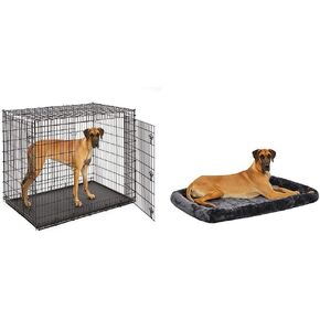 MidWest Homes for Pets SL54DD 'Ginormus' Single Door Dog Crate for XXL for the Largest Dogs Breeds, Great Dane, Mastiff, St. Bernard in Kuwait