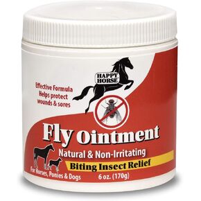 مرهم هابي هورس ريليف للخيول والمهور والكلاب، بمكونات نشطة نباتية - 6 اونصة in Kuwait