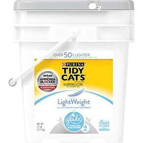 Purina Tidy Cats LightWeight 4-in-1 Strength Cat Litter, 17 lb in Saudi Arabia