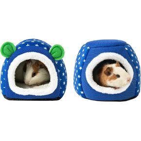 Avaner Guinea Pig Bed 2 Pack, Hamster Bed House, Guinea Pig Huts in Kuwait