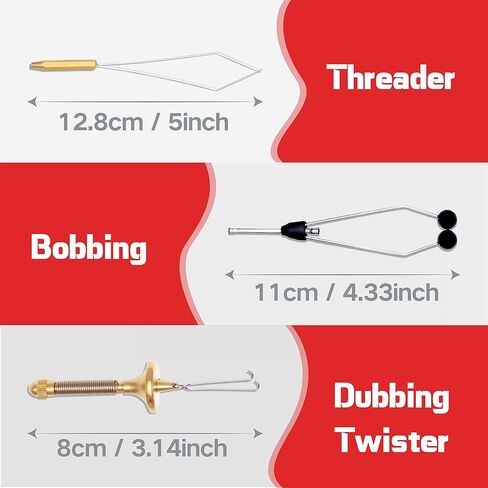 مجموعة أدوات ربط الذبابة من AIFHAAN مجموعة أدوات كاملة 10 في 1 تتضمن حقيبة أدوات مقاومة للماء مجموعة أدوات ربط الذبابة in Kuwait