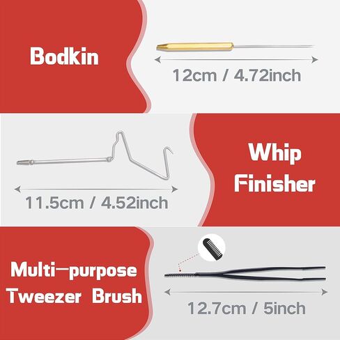 مجموعة أدوات ربط الذبابة من AIFHAAN مجموعة أدوات كاملة 10 في 1 تتضمن حقيبة أدوات مقاومة للماء مجموعة أدوات ربط الذبابة in Kuwait