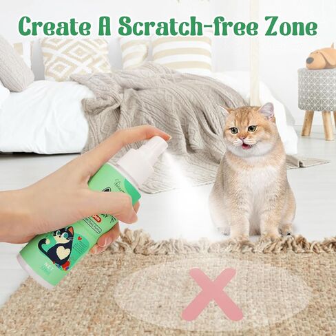 folaymass Cat Spray Deterrent, Cat Deterrent Spray, Cat Scratch Furniture Protector, Cat Repellent Spray in Kuwait