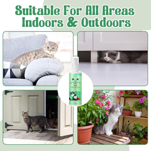 folaymass Cat Spray Deterrent, Cat Deterrent Spray, Cat Scratch Furniture Protector, Cat Repellent Spray in Kuwait