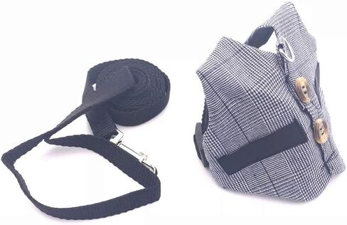 Hypeety Multipurpose Rabbit Vest Harness and Leash Set Adjustable Vest, S in Kuwait