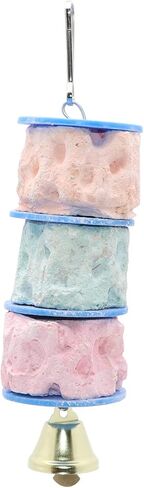 Wontee Bird Calcium Chew Grinding Treats Toy for Parakeet, 1 Pack in Kuwait