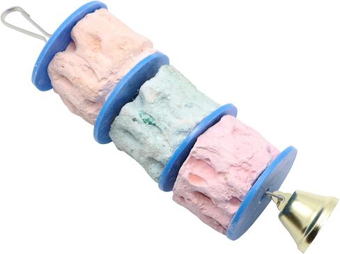 Wontee Bird Calcium Chew Grinding Treats Toy for Parakeet, 1 Pack in Kuwait