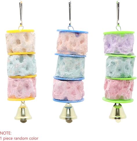 Wontee Bird Calcium Chew Grinding Treats Toy for Parakeet, 1 Pack in Kuwait