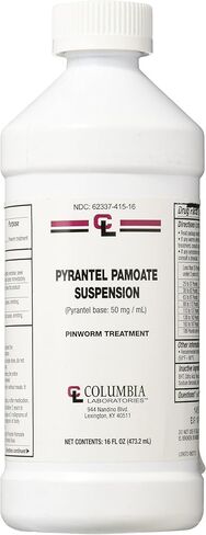 Pyrantel Pamoate Suspension 50 Mg 16 Oz Bottle by Generic in Kuwait