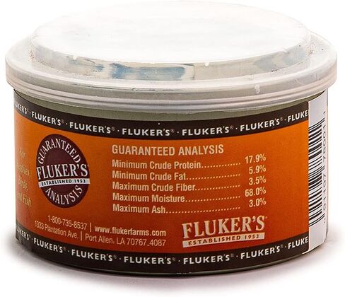 Fluker's Gourmet Canned Food for Reptiles, Fish, Birds and Small Animals - Grass Hoppers 1.2 Ounce (Pack of 1) in Kuwait