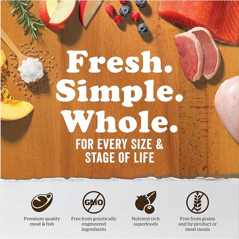 طعام القطط الرطب الطازج، 6.4 أونصة 24 قيراط - طعام القطط الرطب الخالي من الحبوب - وصفة الدجاج المفروم مع مرق مرق العظام للقطط - اللحوم الحقيقية والأسماك للبروتين in Kuwait